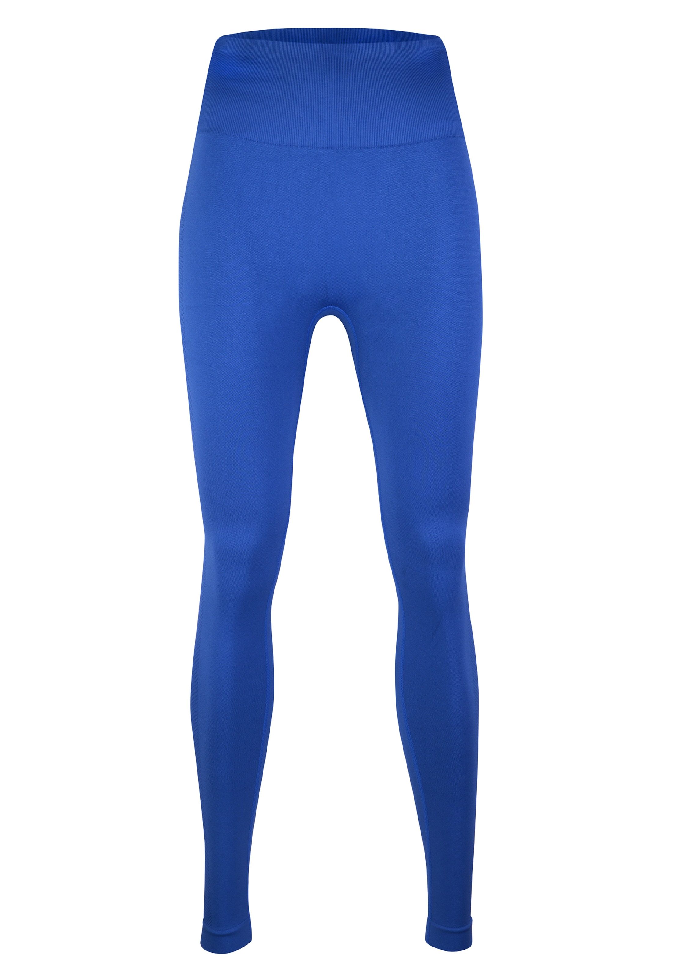 BeShaped Skinny Sports trousers 'Aan de slag!' in Blue: front