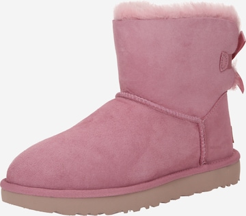 Boots da neve 'Bailey Bow II' di UGG in rosa: frontale