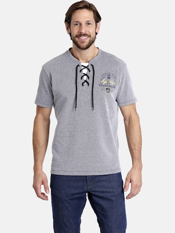 Jan Vanderstorm Shirt 'Ewald' in Grey: front
