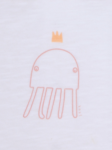 KNOT - Camiseta 'Queen Octopus' en blanco