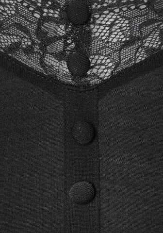 LASCANAKratke hlače za spavanje - crna boja