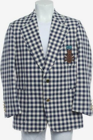 Gucci Suit Jacket in L-XL in Blue: front