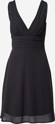 SISTERS POINT - Vestido 'GABBI' en negro: frente