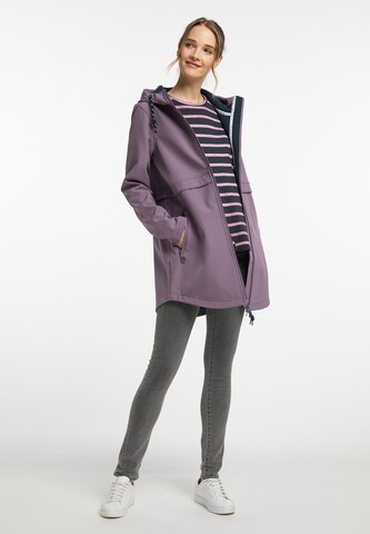 Manteau fonctionnel Schmuddelwedda en violet