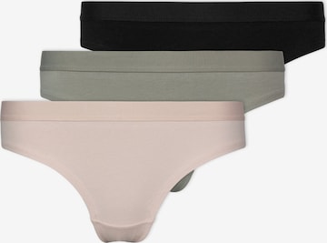 SNOCKS Thong in Mixed colors: front