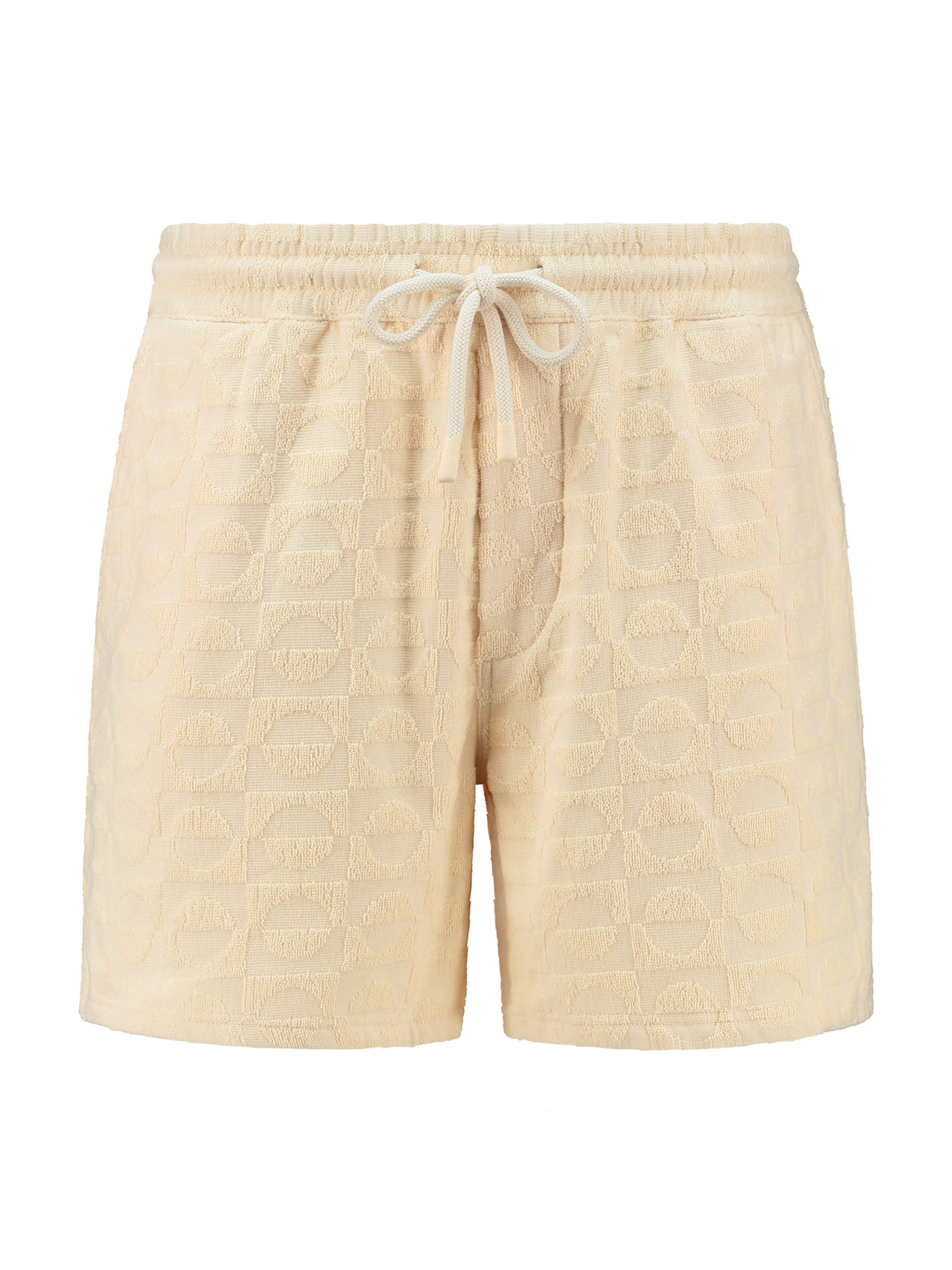 Regular Pantalon 'Geo' Shiwi en beige : devant