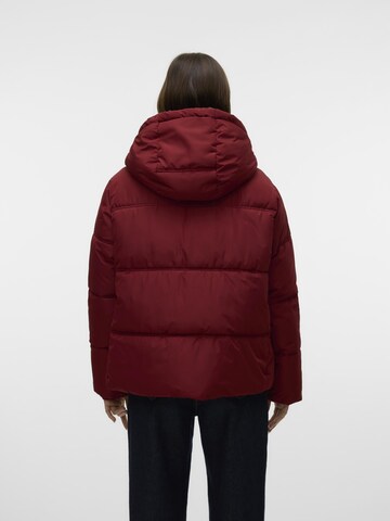 VERO MODA Winterjas in Rood