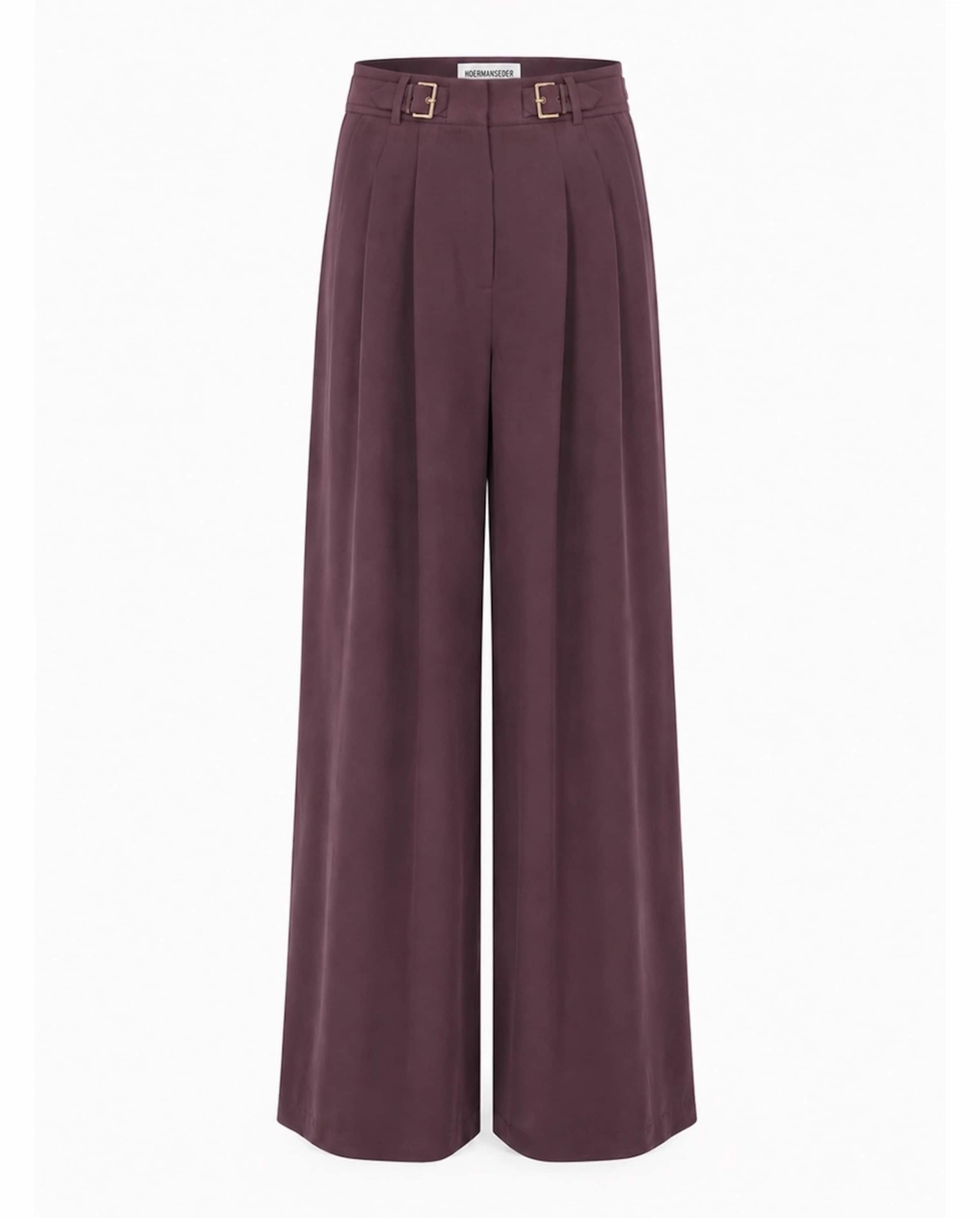 Hoermanseder Pants 'Gigi' in 34 in Burgundy, Item view