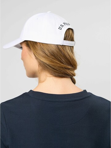 U.S. POLO ASSN. Hætte 'Mika' i hvid