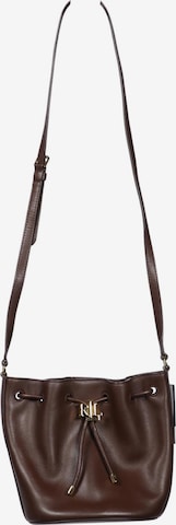 Lauren Ralph Lauren Handtasche klein Leder One Size in Braun: Vorderseite