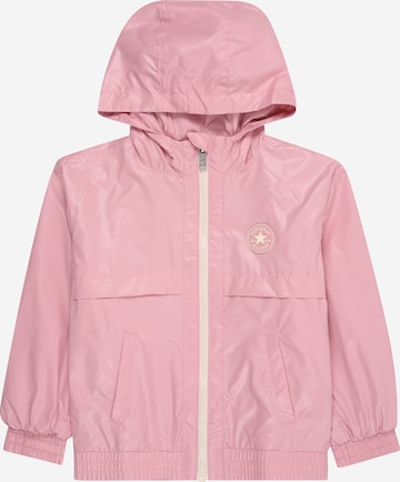 rožinė CONVERSE Demisezoninė striukė: priekis