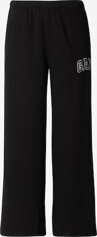 Wide Leg Pantalon 'HERITAGE' Gap Petite en noir : devant