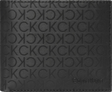 Calvin Klein Wallet in Black: front