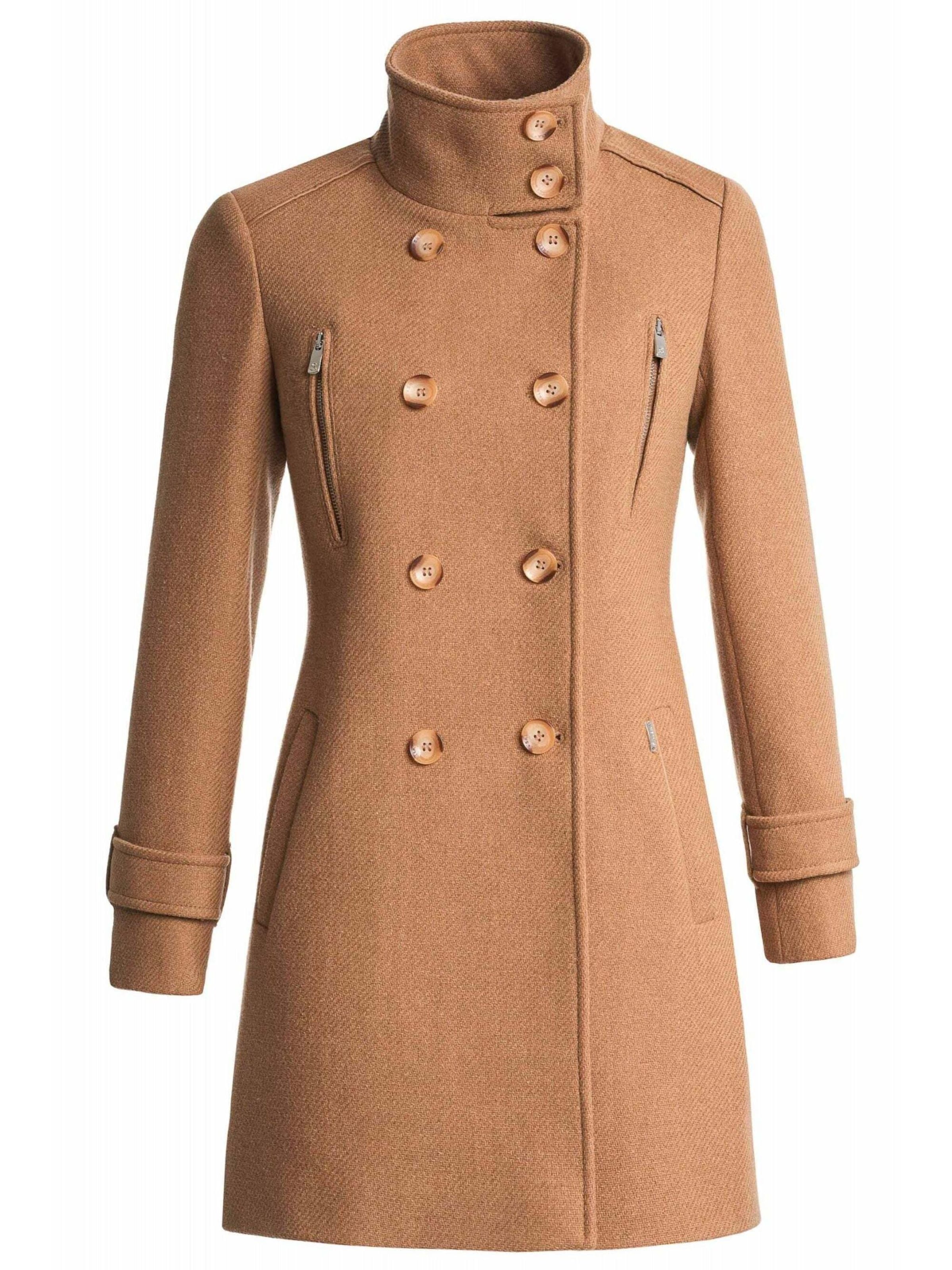 Salsa Jeans Wintermantel 'Grace Long'‌‌‌‌‌‌‌ in Beige: Vorderseite