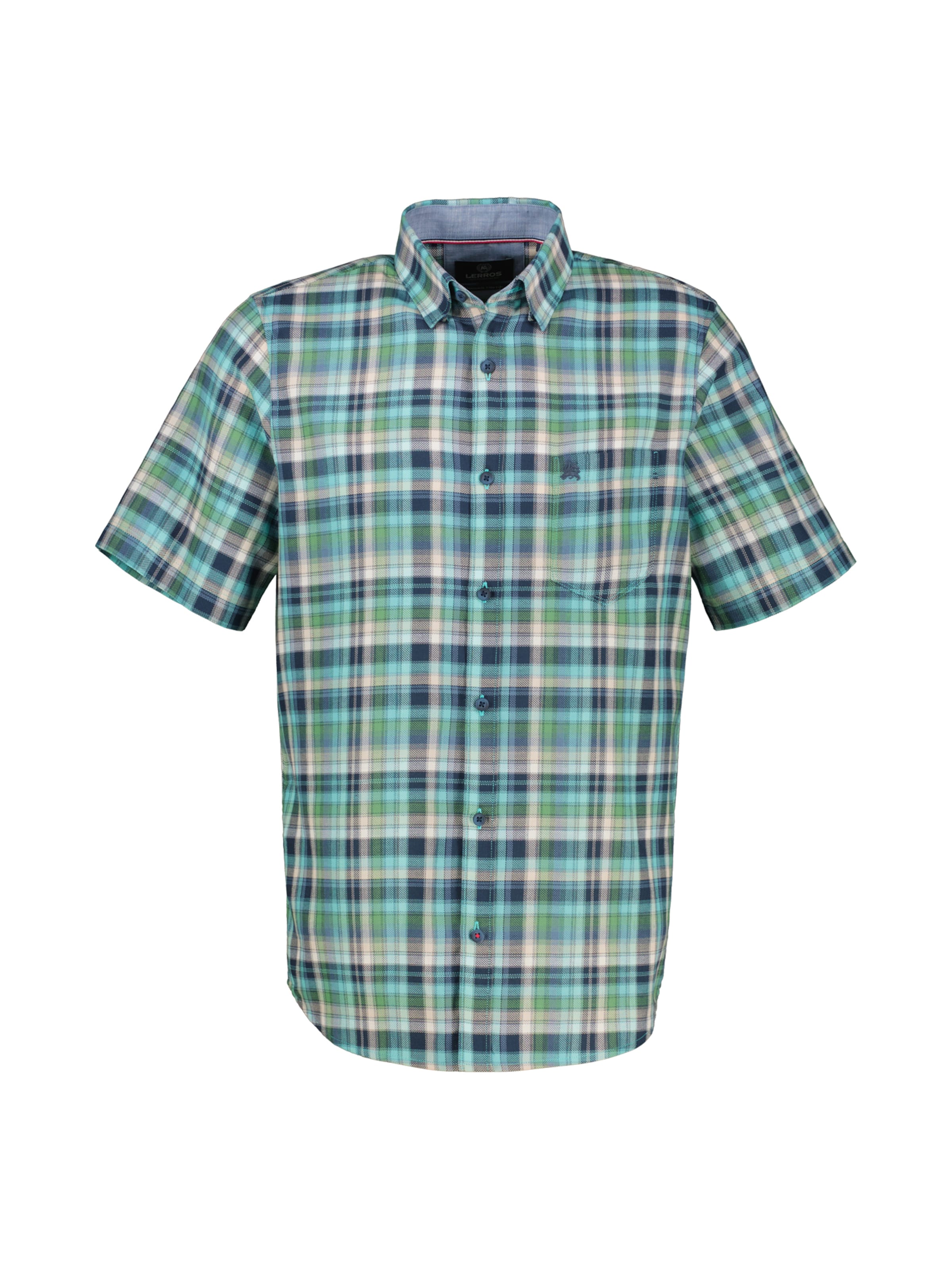 LERROS Overhemd in Groen: voorkant