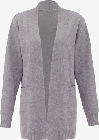 Cardigan boline en gris : devant