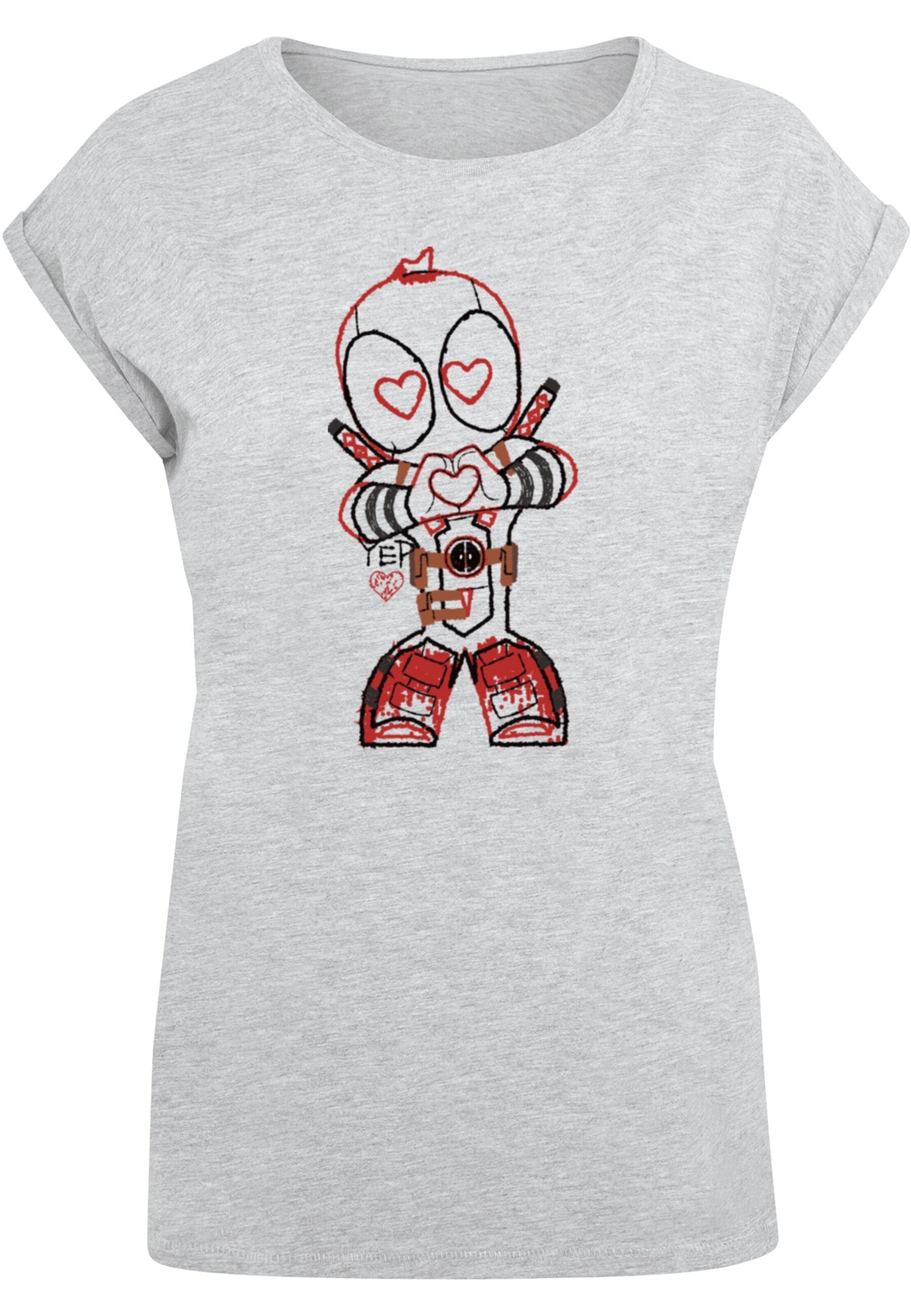 Maglietta di ABSOLUTE CULT in grigio: frontale