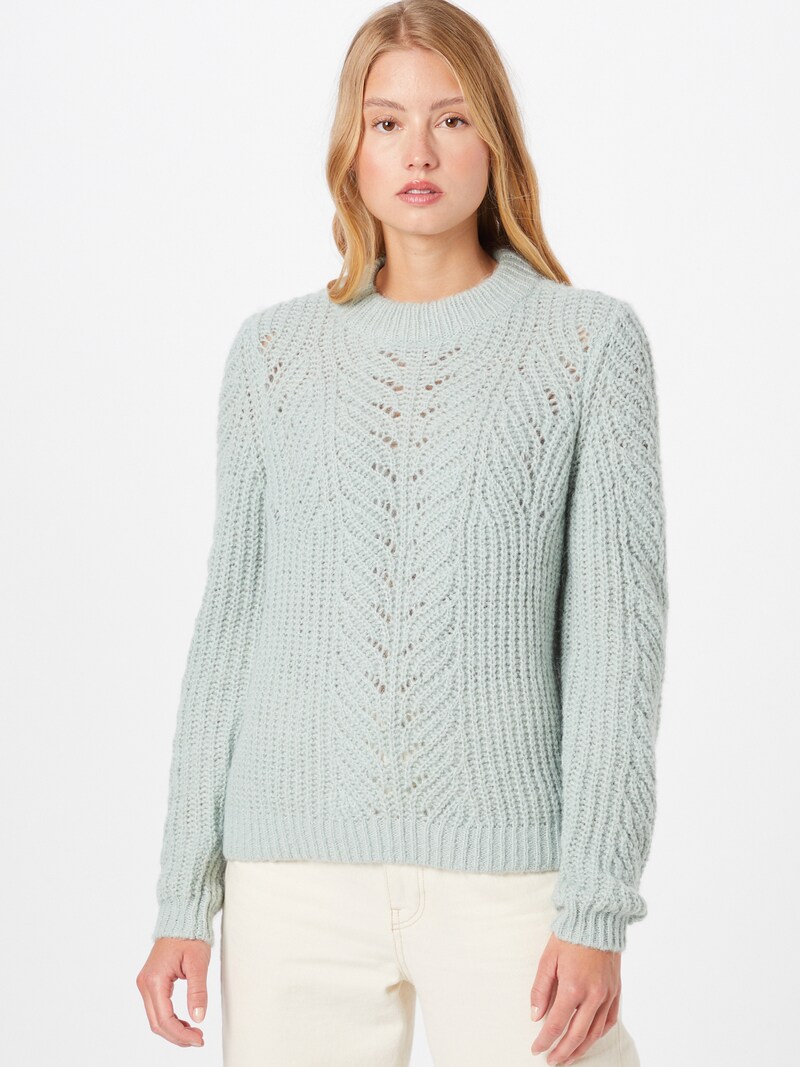 Sweaters PIECES Basic sweaters Light Green