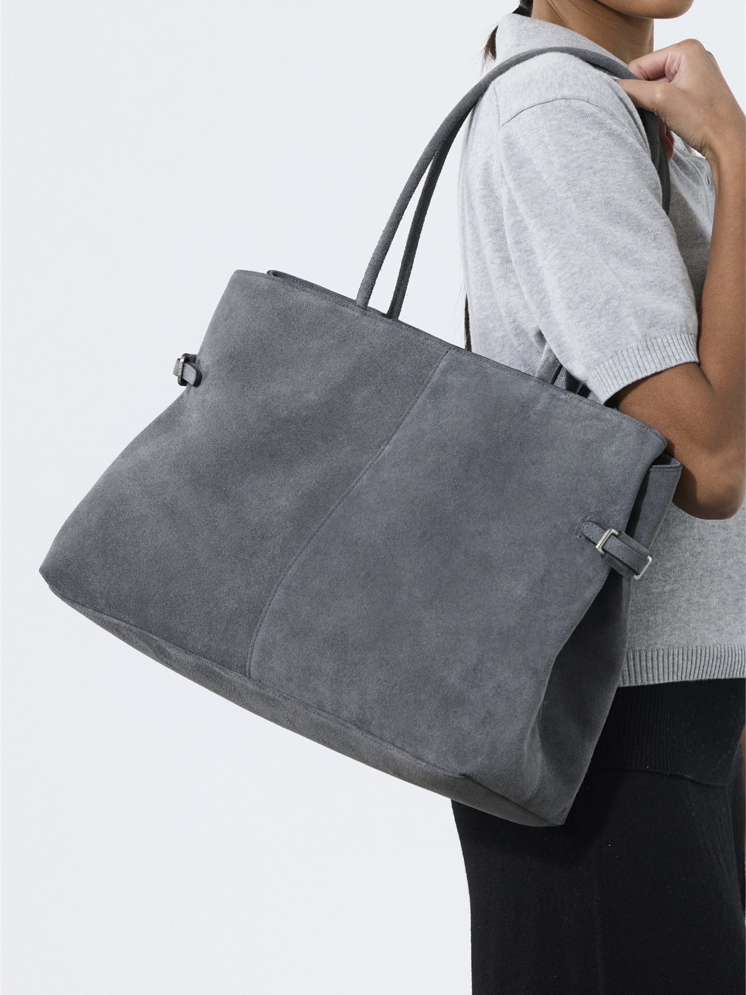 Nat&Nin Shopper 'Pablo' in Grey