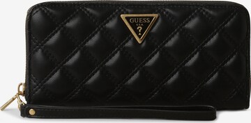 GUESS Wallet in Black: front