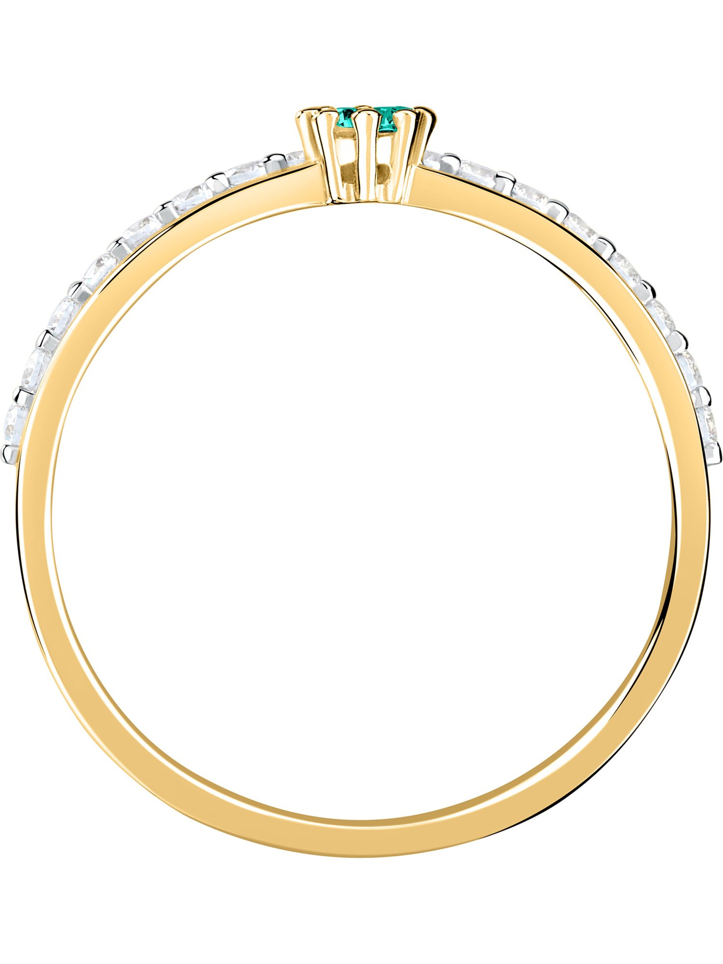 Live Diamond Ring in Gelb