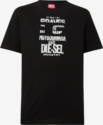 DIESELMajica 'T-ADJUST-V9' - crna boja: prednji dio