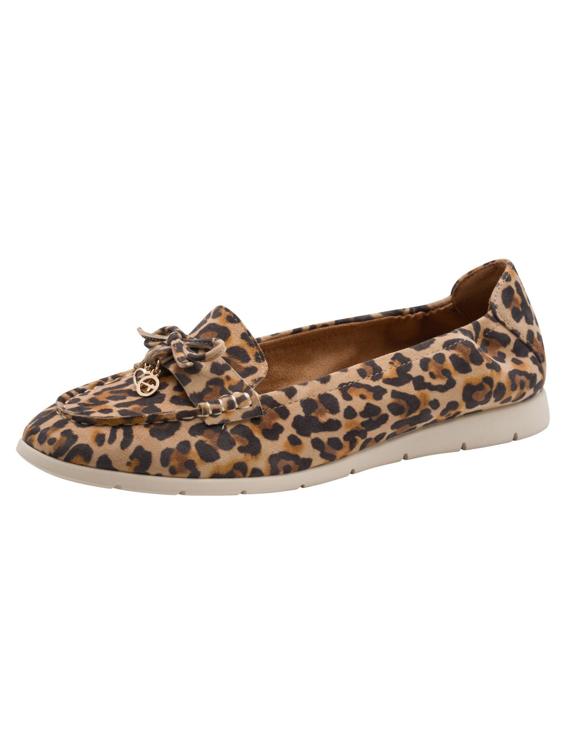 Tamaris Slip-ons in Brown: front