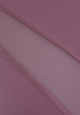LASCANA ACTIVE Скинни Спортивные штаны в Лиловый