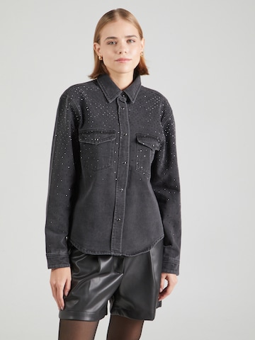 JDY Blouse 'Stine' in Zwart: voorkant