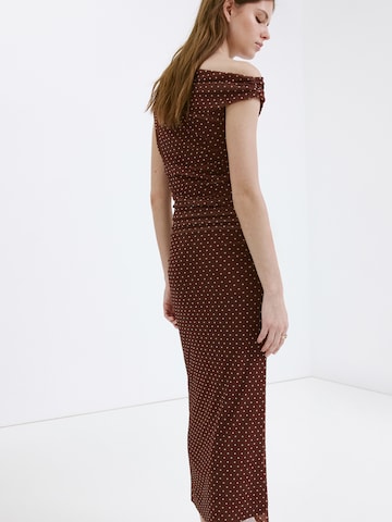 MANGO Kleid 'TOPI' in Braun