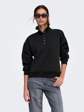 ONLY Sweatshirt 'ONLCoralie' i sort: forside