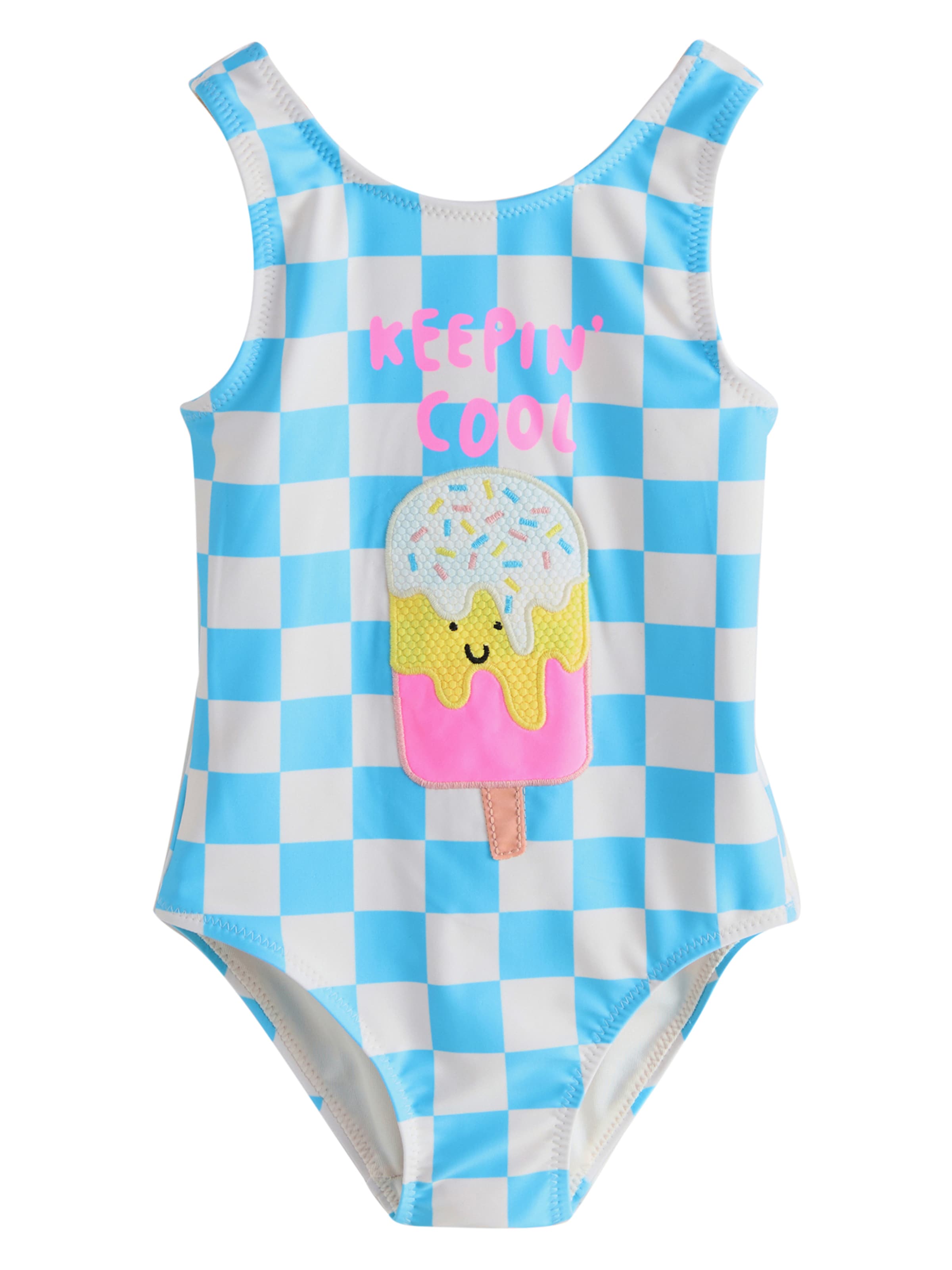 Next Uimapuku värissä sininen: etupuoli