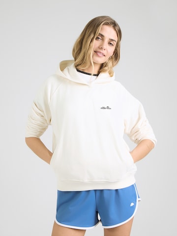 ELLESSE Sweatshirt 'LISCIA' in Weiß: Vorderseite