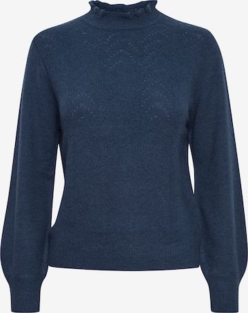 b.young Sweater in Blue: front