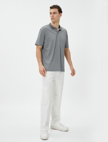 Koton Poloshirt in Grau