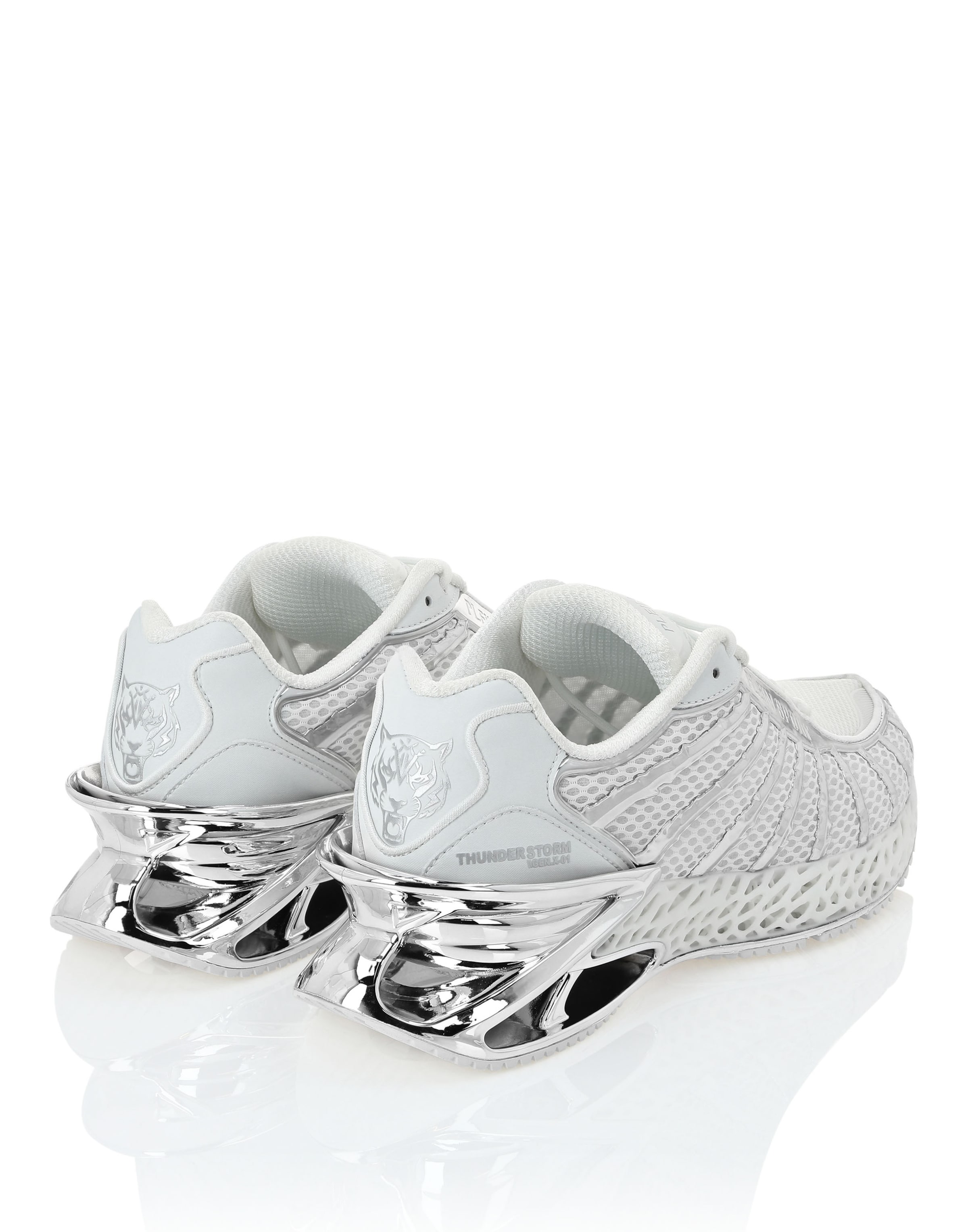 Sneaker bassa 'Thunderstorm Genx' di Plein Sport in bianco