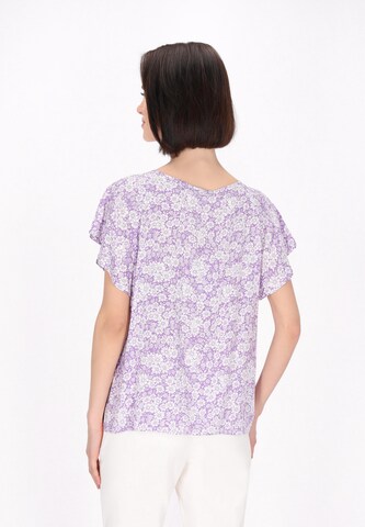 Usha Blouse in Purple
