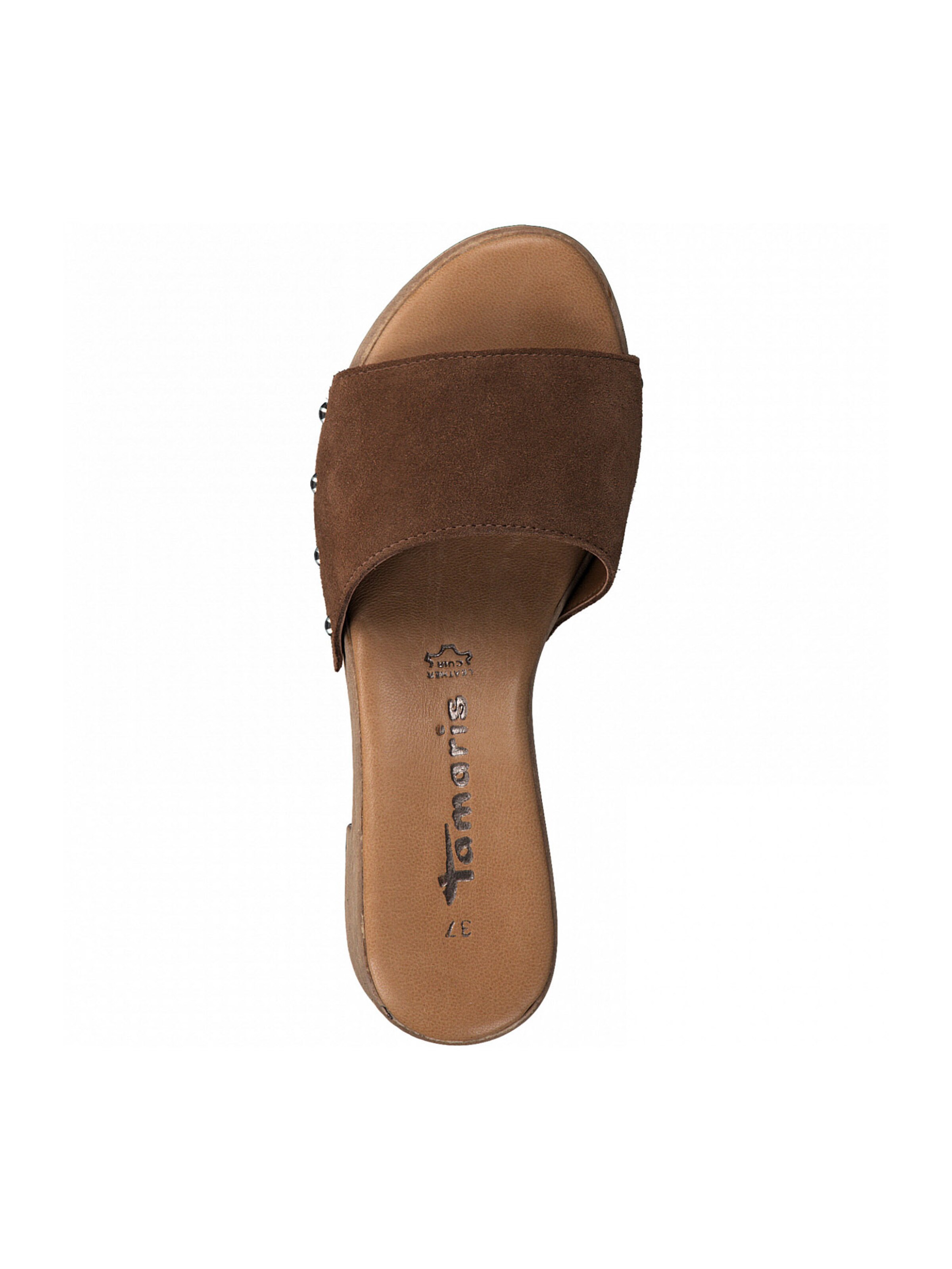 Frauen Sandalen TAMARIS Clogs in Braun - CG93597 Frauen Sandalen TAMARIS Clogs in Braun - CG93597