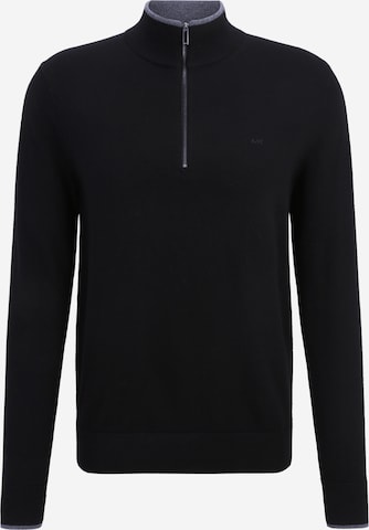 【送料&関税込】Michael Kors Zip High Neck Sweater Michael Kors Sweater in Black | ABOUT YOU