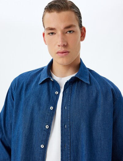 Koton Between-Season Jacket in Indigo, Item view