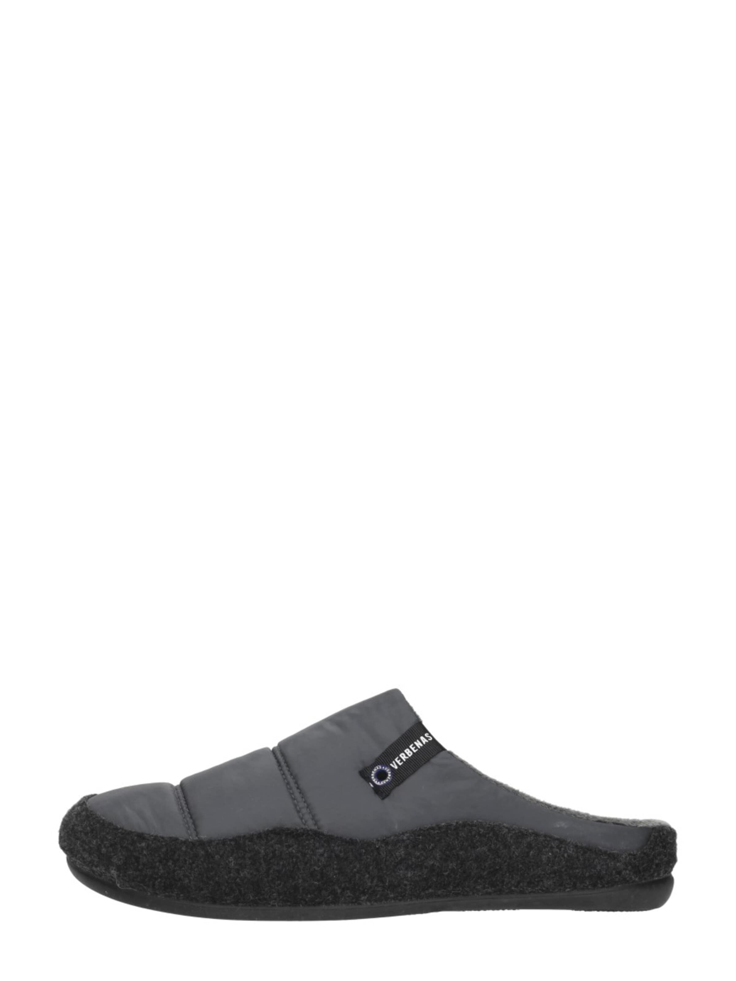 VERBENAS Slipper 'Earth' in Grey: front