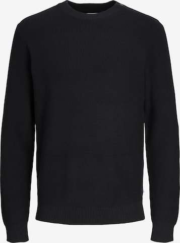 JACK & JONES Sweater 'HARVEY' in Black: front