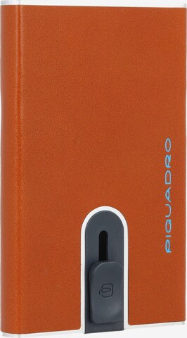 Piquadro Wallet 'Blue Square' in Orange