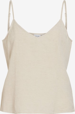 VILA Top 'VIPrisilla' in Bruin: voorkant