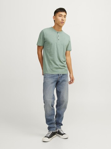JACK & JONES Tričko 'JJBlunixs' - Zelená
