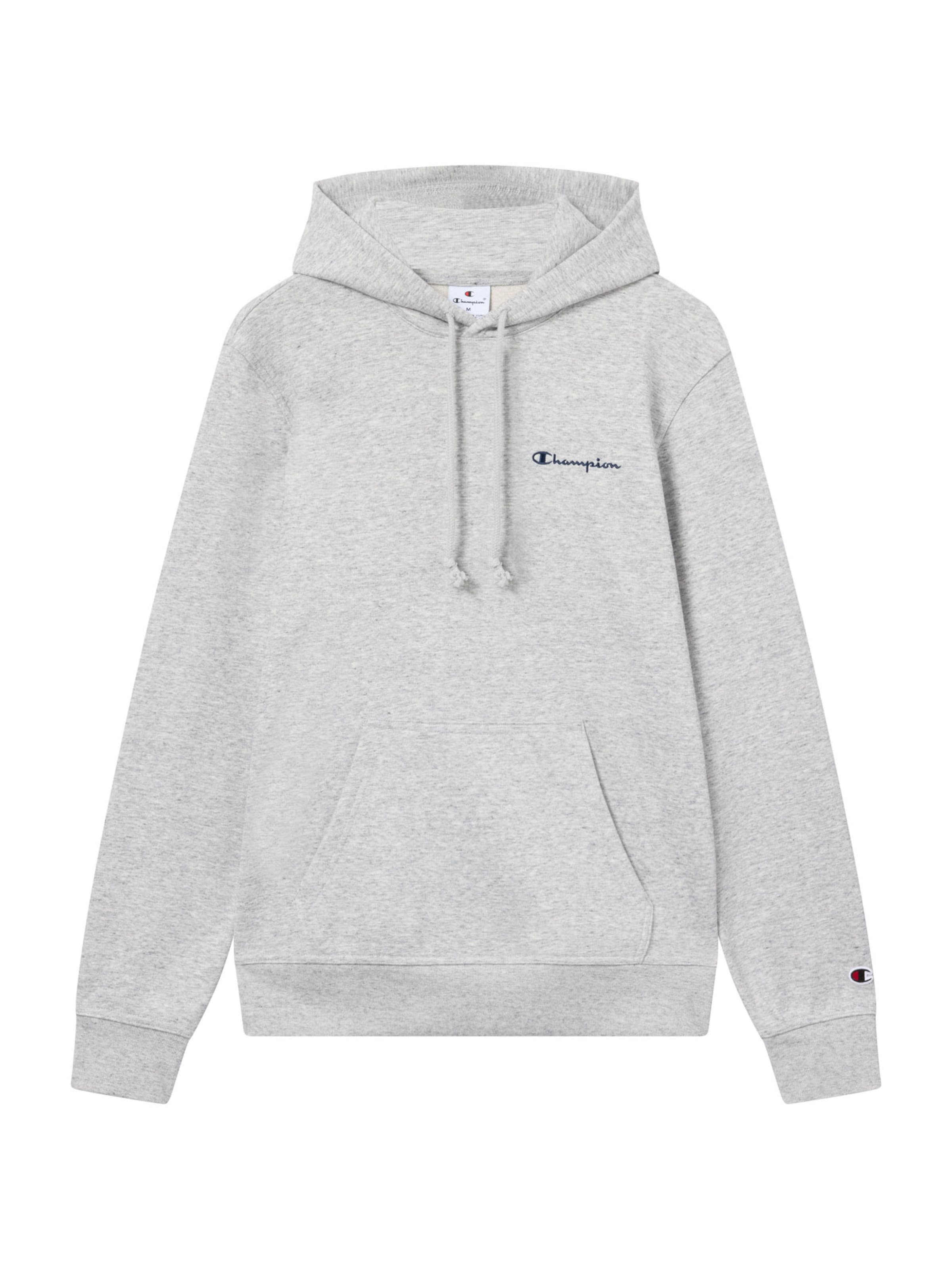 Champion Authentic Athletic Apparel Суичър в сиво: отпред