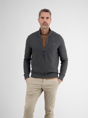 LERROS Knit Cardigan in Grey: front