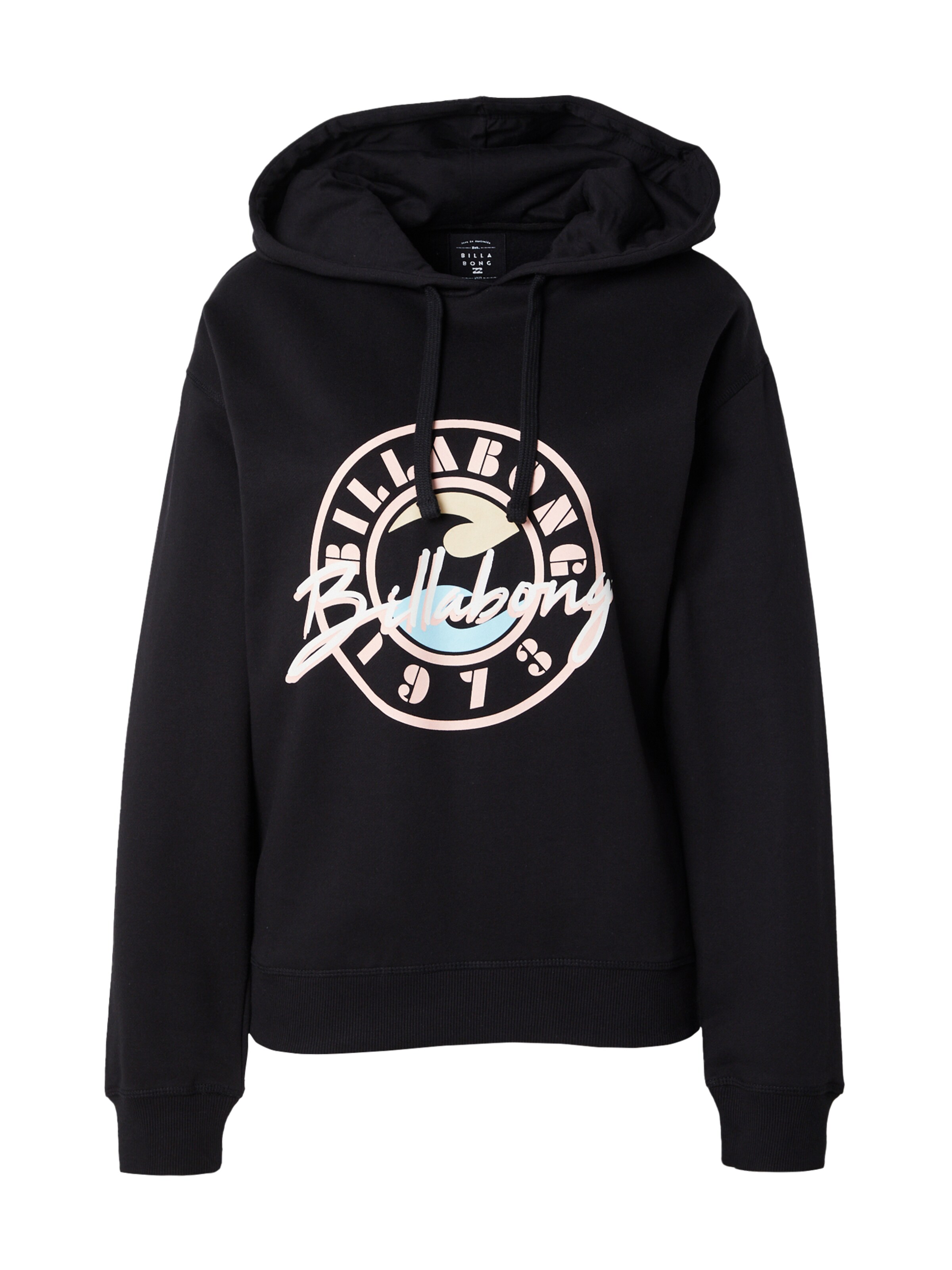 BILLABONG Sweatshirt 'DEL MAR' in Schwarz: Vorderseite