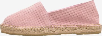 SELECTED FEMME Espadrilles 'ELLEN' in Roze: voorkant