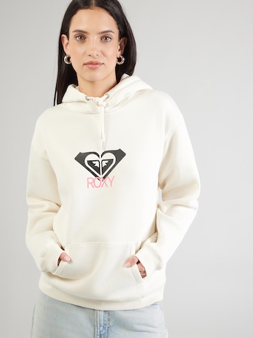 Bluză de molton 'Surf Stoked Brushed Art' de la ROXY pe bej: față